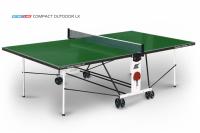 Теннисный стол Compact Outdoor LX для улицы (зеленый)